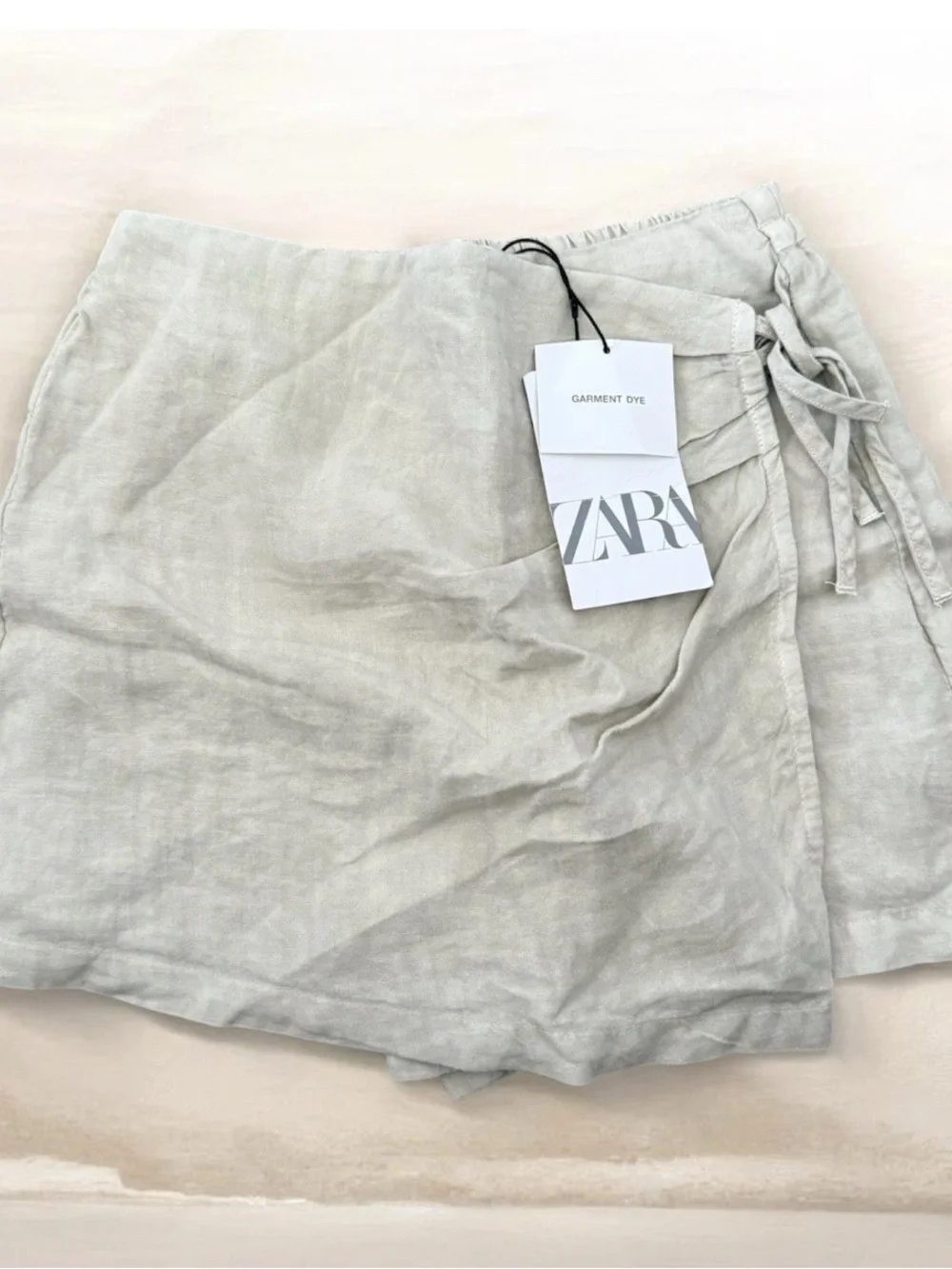 Zara Girl’s Skort (Skirt / Shorts) Tan Size 9